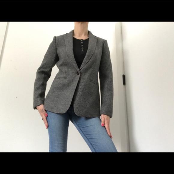 NWT Ann Taylor Long Double Breasted Blazer - Picture 3 of 16